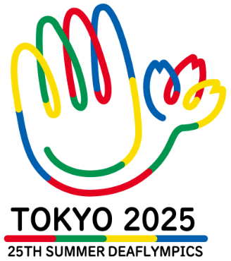 Tokyo 2025 Deaflympics emblem image